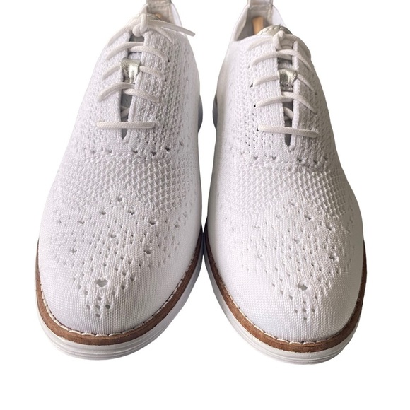 COLE Haan OriginalGrand Stitchlite Wing-Tip Fabric Oxfords - Picture 3 of 10